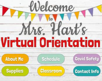 VIRTUAL ORIENTATION OF TEACHER .